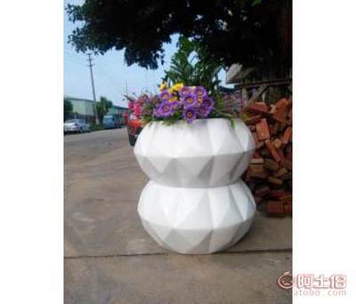 【廣西桂林玻璃鋼菱形幾何花盆定做|廣西桂林菱形幾何花盆生產(chǎn)廠家】豆雙東 - 個(gè)體經(jīng)營(yíng) - 熱賣促銷